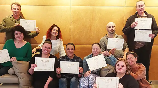 Reiki Course Students